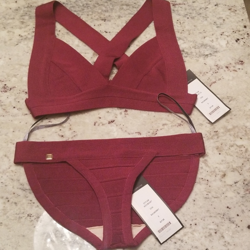 NWT Herve Leger bikini